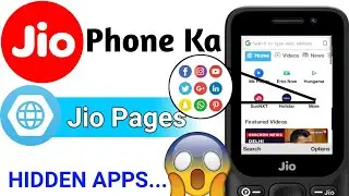 Jio phone new update|New App in jio phone #JIO PAGES 🥰
