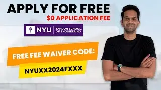The Ultimate Guide to Getting Application Fee Waivers 💵| MS in USA