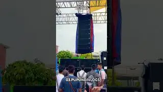 POPE PROFESSIONAL AT DELHI EXPO 2025 SOUND CHECK #pope #soundcheck #quality #bass #shorts #dj #reels
