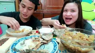 MUKBANG : FILIPINO FOOD | GINISANG UPO | PRITONG ISDA