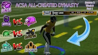 Meet The BEST WR in the ACSA! Maximum Football 2020 Dynasty / ACSA Ep.60 (S2W3)