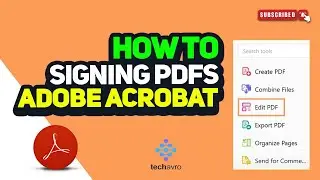 How to signing pdf's on adobe acrobat 2025