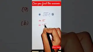 CAN YOU FIND THE ANSWER|| THINK BIG & LEARN || #thinkbigandlearn #viral