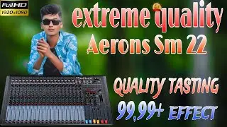 Aerons Sm 22 extreme quality mixar full details in bangal , Indian best mixar tasting,