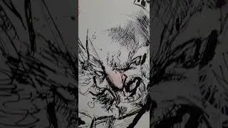 Samurai Priest #illustrated #art #comics #shorts #youtubeshorts #indiecomics #clutch