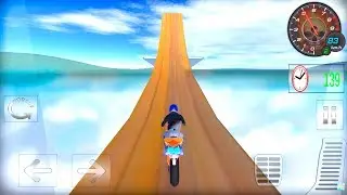 Impossible Moto Tracks - Bike Stunt Racing - Gameplay Android