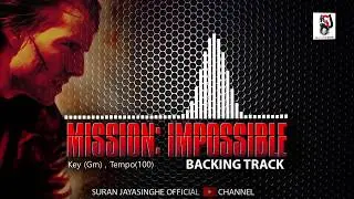 Mission Impossible  Guitar ( Backing Track ) Suran Jayasinghe