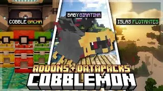 Estos ADDONS y DATAPACKS son los que le FALTABAN a Cobblemon 1.7