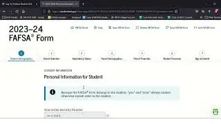 2023- 2024 FAFSA Walk-through: Spanish Version