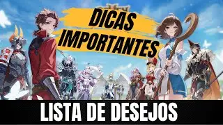 LISTA DE DESEJOS: DICAS IMPORTANTES QUE V&Atilde;O TE AJUDAR - SEVEN KNIGHTS RE:BIRTH