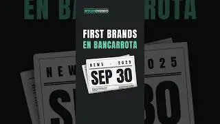 El fabricante de componentes para coches 🚗 First Brands ⚙️ se declara en quiebra 💥