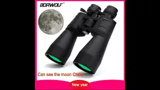 Бинокль Borwolf 10-380X100 HD с Алиэкспресс