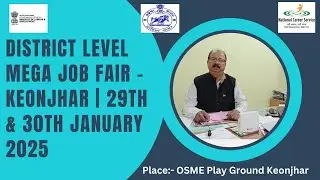 District Level Mega Job Fair   Keonjhar  29th & 30th January 2025
