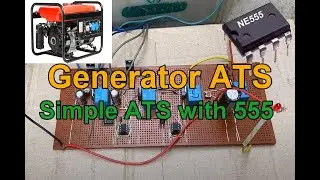 Generator ATS circuit || generator auto start|| automatic self start