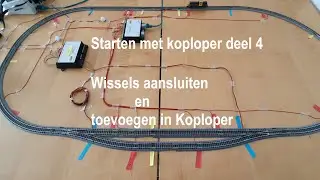 Starten met koploper deel 4; wissels aansluiten en toevoegen