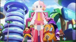 Luffy gets upset and attacks Vegapunk Atlas Eng Dub