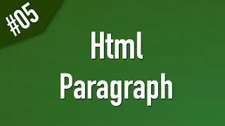 learn Html Paragraph