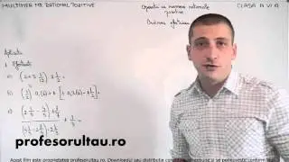 operatii cu fractii ordinea efectuarii operatiilor - profesorultau.ro