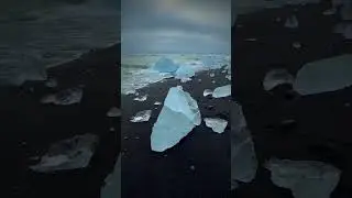 The diamond beach of Iceland 💎 #Iceland #Shorts