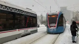 71-931М Витязь-М 31014, 31047, 31328, 31086 и 31064 На Улице Стромынка