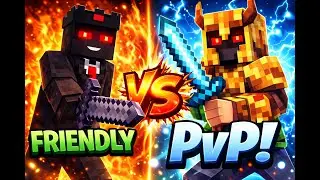 😎🔥 INSANE MINECRAFT PvP PRACTICE WITH A FRIEND! 🔥#pvp #sjmasterking