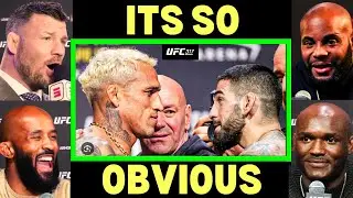 UFC Fighters &ldquo;Predict&rdquo; Ilia Topuria vs Charles Oliveira | UFC 317