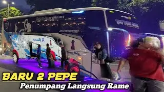 PELARI CANTIK 👍 Jebe Lima Baru Dua PePe Penumpang Langsung Rame