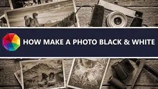 How to Make a Color Photo Black and White | NO Photoshop