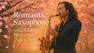 Romantic Saxophone – Cherry Blossom Jazz Instrumental | Kenny G Inspired | Jazzmo Café
