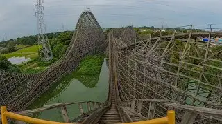 Rare (and AWESOME) Intamin Wooden Coaster! Regina II - On-Ride POV | 🇯🇵 Tobu Zoo