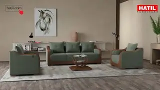 HATIL Sofa Set | 1/2/3 Seater Sofa | Moseley-281
