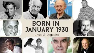 Born in January 1930: Hollywood Legends, Disney Royalty, and Wrestling Icons