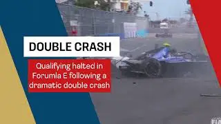 Formula E in Cape Town: Qualifying halted, both drivers escape unhurt in dramatic double crash