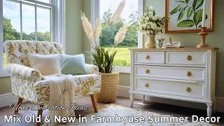 Farmhouse Summer Vintage Decor That Combines the Old with the New (2025)