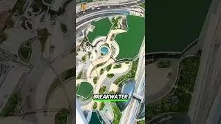 В Дубае построили гигантскую пальму в океане #palmjumeirah #dubai