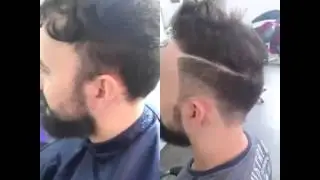 Artistic fade side by side & Slash beard by Denis A Giacomelli