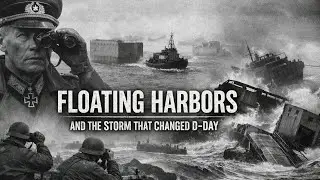 The Floating Harbors That Saved D-Day 🌊⚔️ #history #war #facts 