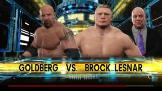 WWE Survivor Series 2K17 Simulation - Lesnar Vs Goldberg