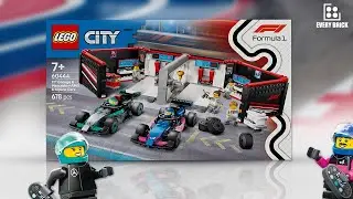 LEGO City Formula 1 F1 Garage - 60444 Speed Build