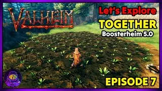 LIVE | BoosterHeim 5.0 - Farming, Food Upgrades & Base Defense in VALHEIM - Explore & Build TOGETHER