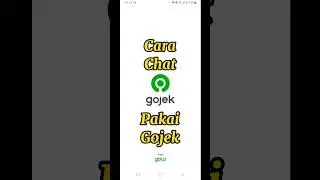 Cara Chatingan pakai aplikasi Gojek #shorts #gojek #chat