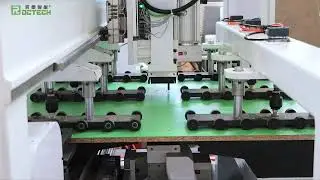 CNC Router with loading,unloading platform.#cncmachine #cncwood #autoloading