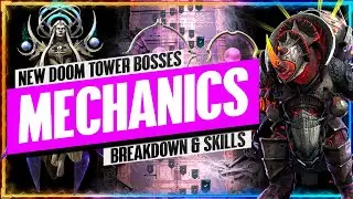 INSANE New Doom Tower BOSS MECHANICS | Astranyx & Bommal Skills Breakdown | RAID: Shadow Legends