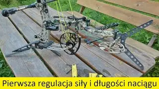 Pierwsze ustawianie długości i siły naciągu