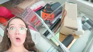 Decluttering My Everyday Makeup Drawer (Sept) FionaFrills Vlogs