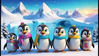 If You&rsquo;re Happy and You Know It &ndash; Snow Park | Slide with Penguins and Spark! | Fun Winter Song for