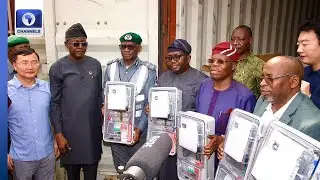 Minister Of Power Inspects Over 50,000 Smart Meters At Apapa Port