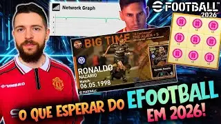 Meus 8 DESEJOS para 2026 no eFootball!🧞