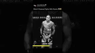 Alex Pereira Vs Khamzat 💀🤯 #unsocialmindset #mma #alexpereira #khamzat