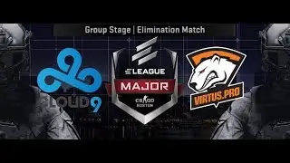 Cloud9 vs Virtus Pro Mirage E-League 2018 [Elimination Match]